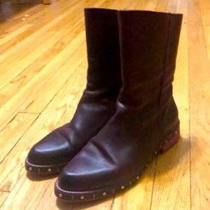 John Fluevog Mod Vogs Size 9 (Raspberry)